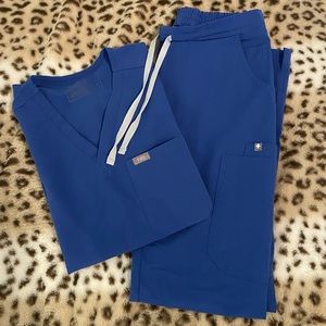 ~FIGS~ DISCONTINUED Denim Scrub Set : Size XS